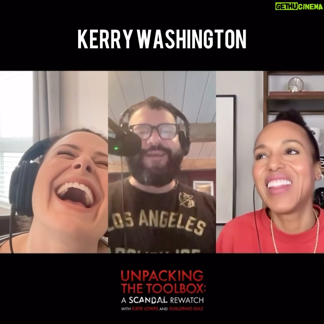 Katie Lowes - 2.2K Likes - It really is a shame we couldn’t have had more fun with @kerrywashington on this weeks episode of #UnpackingTheToolbox a #scandal re-watch podcast! WE LOVE YOU KERRRYYYYYYYY @shondaland @iheartpodcast