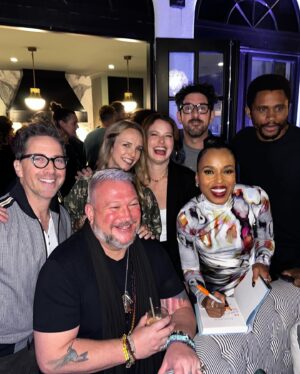 Katie Lowes Instagram - My LOVE @kerrywashington wrote a freaking book! And it’s incredible. So beautifully written and honest and vulnerable and INSPIRING and I am just so blown away. Getting to celebrate with fam tonight was FUN AF. Congrats Kdubs - I love you. And everyone do yourself a favor - go get  #thickerthanwater. You’re welcome. ❤️