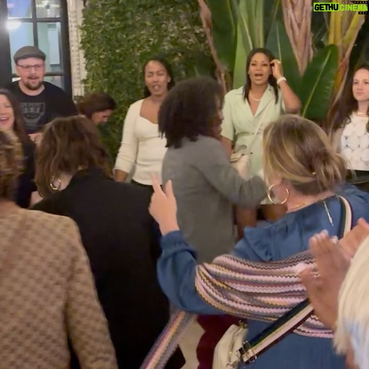 Katie Lowes - 16.8K Likes - My LOVE @kerrywashington wrote a freaking book! And it’s incredible. So beautifully written and honest and vulnerable and INSPIRING and I am just so blown away. Getting to celebrate with fam tonight was FUN AF. Congrats Kdubs - I love you. And everyone do yourself a favor - go get #thickerthanwater. You’re welcome. ❤️