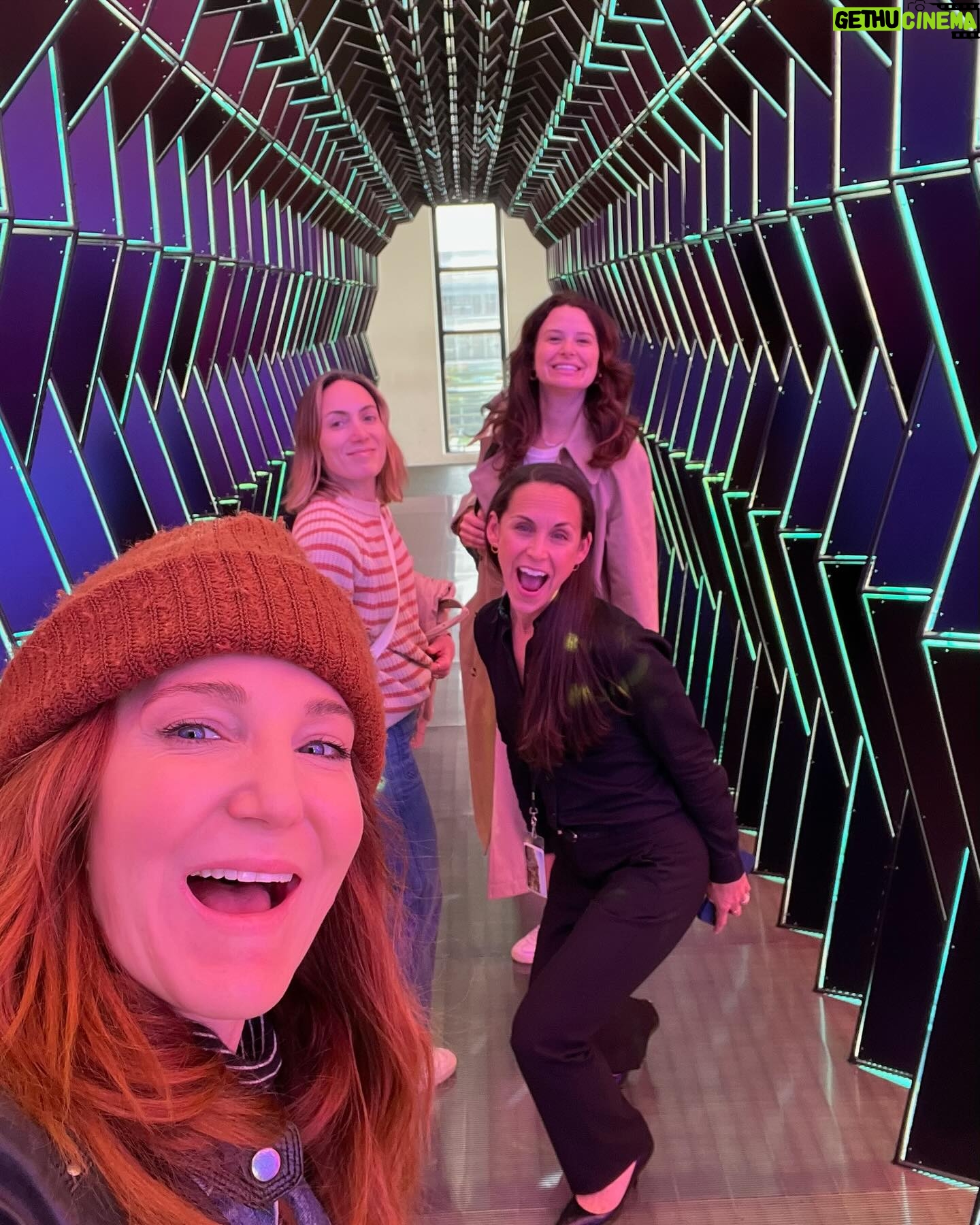 Katie Lowes Instagram - Do things that light you up!! We took a short but much needed girls road trip to San Francisco, where we filled our souls with theater, beautiful art, and laughter. If you find yourself in the Bay Area, you absolutely have to check out the @claremonthotel (it’s a @fairmonthotels hotel, so you KNOW it’s going to be enchante), and run don’t walk to see Cult of Love at @berkeleyrep such a stunning production written by our dear friend #leslyeheadland . And definitely don’t miss @yayoikusama_ at @sfmoma 💫 Art for the win! . . . . . @howelltalentrelations #theater #artgallery #girlstrip #adventuretime #museum #ClaremontHotel #StayIconic #InTheHills
