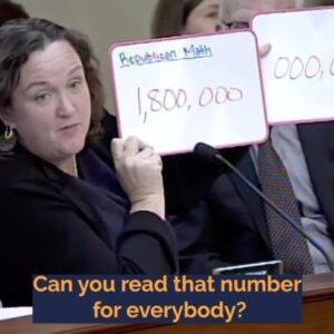 Katie Porter Instagram - You’ve heard of girl math, but what about Republican math? This week, Republicans tried to blame older Americans for our growing national debt—but in 2017, they passed tax cuts for the wealthy that added $1.8 TRILLION to the debt. Republican math doesn’t add up.