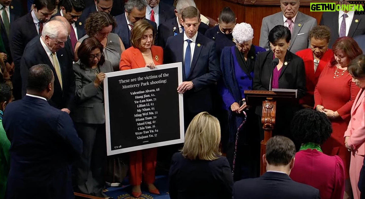 Katie Porter Instagram - Lunar New Year should to be a time of celebration, not mourning. Today, I participated in a moment of silence on the House floor led by @RepJudyChu in honor of the Monterey Park shooting victims. No community should have to suffer the pain of gun violence.