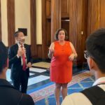 Katie Porter Instagram - Young people and people with disabilities are too often overlooked in our democracy. It was so great to host students in the Orange County Deaf and Hard of Hearing Program at the Capitol this week. Our future is in good hands with such talented, bright kids!