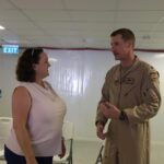 Katie Porter Instagram - This year, I’m spending #Thanksgiving with some of the brave Americans serving to keep us safe. (Longer post on this coming soon!) I’m grateful for our troops—and my kids, who are hopefully behaving while I’m not home to conduct oversight. What are you thankful for?