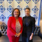 Katie Porter Instagram - I enjoyed meeting with MK Merav Michaeli, leader of the Israeli Labor Party, in Washington to follow up after my visit to Israel earlier this year. We reaffirmed the shared values between our countries and our commitment to improving our nations’ democracies.