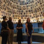 Katie Porter Instagram - Today is #YomHaShoah, when we remember the 6 million Jewish people killed during the Holocaust. I recently visited Yad Vashem to reflect on the lessons of history and pay my respects. As we face an era of rising antisemitism, we must stand together to denounce hate.
