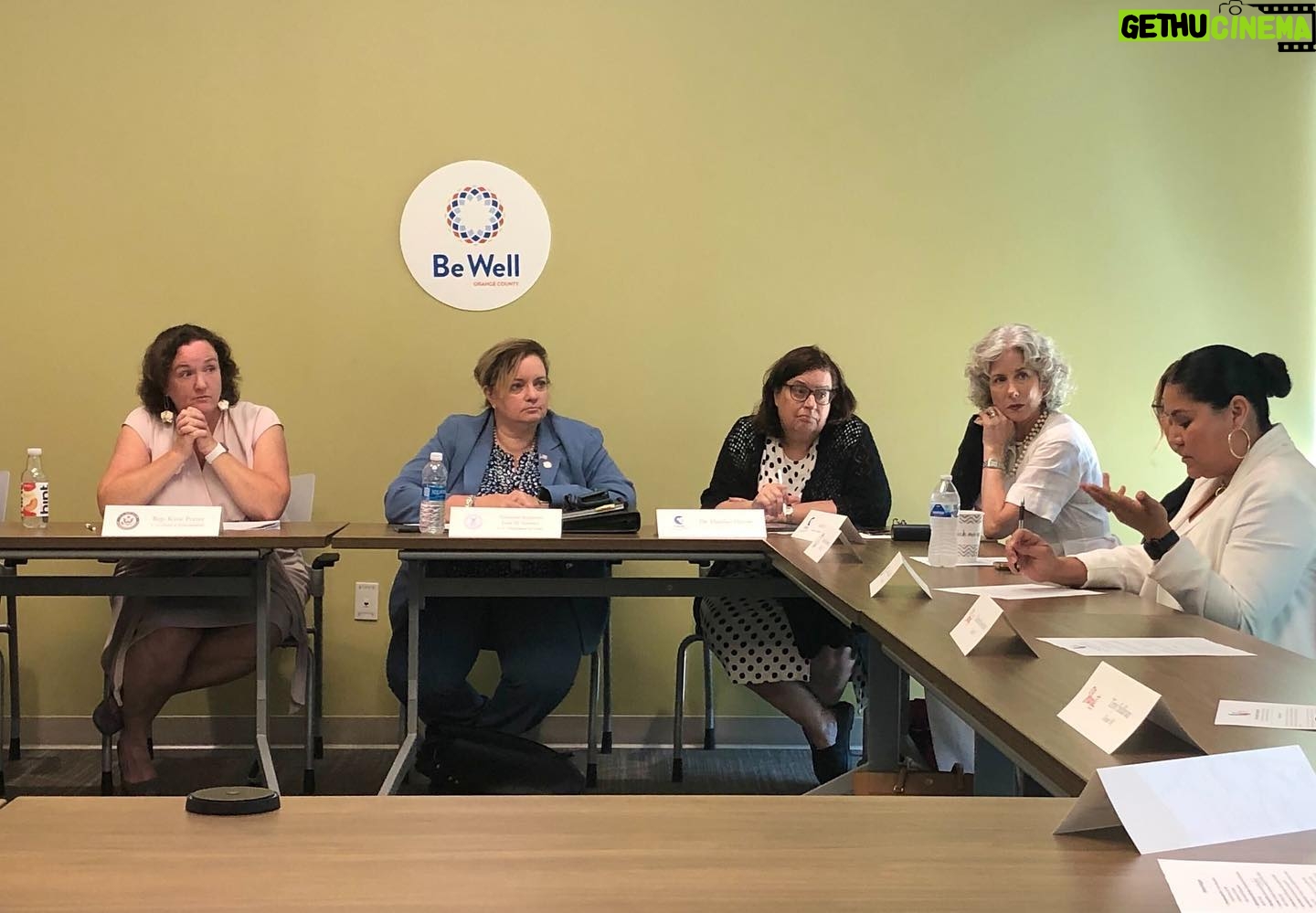 Katie Porter Instagram - I had a great conversation last week with @usdol Assistant Secretary Lisa M. Gomez and advocates about strengthening mental health coverage—including two of my bills that were signed into law! We've got more work to do for every American to get the care they need.