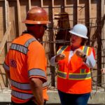Katie Porter Instagram - I'm grateful for the workers who are strengthening Orange County's infrastructure. Thanks, @southwestcarpenters, for showing me around this @405_improvement construction site! The project, paid for in part through federal funds, will improve 16 miles of the 405 in Orange County.