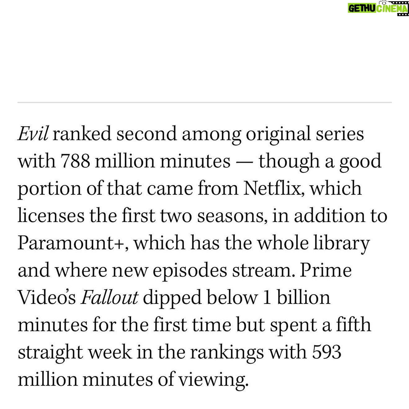 Katja Herbers - 13.4K Likes - PHOTO DUMP š½ #EVIL šš
āThereās still so much more to talk about with evil in the worldā, says director @rking_618 āIt feels like a novel that youāre not going to write the last three chapters.ā UHM, some other streamer, want to give the brilliant Kings your platform? š¼š¼š¼
To the fans who ask what they can do to help āsave the showā, you can watch us on repeat I guess and fill out this x3: help.netflix.com/en/titlerequest