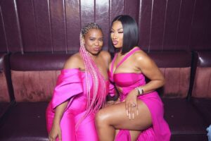 Katori Hall Instagram - Purty in Pynk!! 

SZN 2 #PVALLEY PREMIERE Afterparty was hella litty!!!!!

Special shout outs to the folks that held me down this season.

1. One of my muses Megan Thee Stallion @theestallion 

2. Da Dream Team - hubby @alanscoop, Agents @ashleynhlnd (#PynkPosse please give her all the flowers. She is the main reason PV even exists), Michael Finkle @mefinks Niki Montazaran @nikimontaz 

3. Writer-producers @ninastiefel   @ianolympio - I hired them before I hired myself, my future bawses…

4. Writer-producer   UG sis @kemi_yondo my other future bawse 😘

5. My heavy hittas - Co-eps Nicole Jefferson Asher @allmybeautifulwickednes   @patrikianpolk, directors Bad Biyah Babs Brown and Jen Arnold @whatjarnoldsees 

6. Bestie @tharealmrshenry (tho we are missing a third of the True Trinity @mrfaciane, next time…)

7. @hitkidd producer extraordinaire

8. Music team - Miles Cowan and Stephanie Diaz-Matos @vivalaprincessa 

9. Best line producer in the game Debbie Cass!

10. S1 Director @tasha4realsmith   family 

See you SUNDAYZ!! @pvalleystarz 

Custom Design | @natashanyanin 
@alanscoop suit | @kutula 
MUA | @miyakemakeup
Braids | @samautumnn
Shoes | @aquazzura 
Jewelry | @swarovski 
Purse | @benedettabruzziches 
📸 - @zushagoldin
PR | @teamID cuz