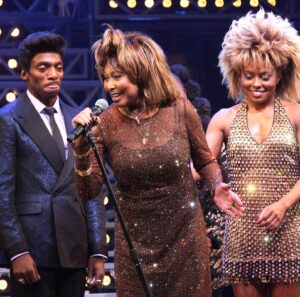 Katori Hall Instagram - Legend. Icon. Queen of Rock & Roll. Revolutionary. These are the words that could only define THE Tina Turner.

I count myself as one of the lucky ones, as you also let me meet Anna Mae Bullock, a little black girl from Tennessee who had a voice of ice and fire and legs so long they could kick down the doors of heaven. You taught me how to stand in my own power, how to embrace the dark and the light and that failure is merely a pitstop on the road to its sister called success. You taught me the true meaning of forgiveness even though life makes it hard to forget. You also taught me how to love and be loved. To be able to witness your relationship with Erwin up close has been one of the greatest gifts I’ve ever received. 

They say you die twice. Once when your soul leaves this body and then when someone says your name for the last time on this earth. But, Tina, you will never be forgotten, my immortal mortal. Your music changed lives worldwide and your fierce transparency about your own story inspired and saved millions. You opened doors that had been closed to you for generations of artists and you taught us all how to wear short skirts so our legs could be free. Your sacrifices will always be remembered and the moments we shared will forever be tattooed on this heart of mine. I am blessed that I got a chance to dance with you during the dusk of your life.

Goodnight, sweet Queen. Heaven got some fire in that choir tonight.

@tinaturner
