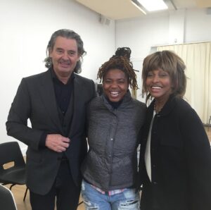 Katori Hall Instagram - Legend. Icon. Queen of Rock & Roll. Revolutionary. These are the words that could only define THE Tina Turner.

I count myself as one of the lucky ones, as you also let me meet Anna Mae Bullock, a little black girl from Tennessee who had a voice of ice and fire and legs so long they could kick down the doors of heaven. You taught me how to stand in my own power, how to embrace the dark and the light and that failure is merely a pitstop on the road to its sister called success. You taught me the true meaning of forgiveness even though life makes it hard to forget. You also taught me how to love and be loved. To be able to witness your relationship with Erwin up close has been one of the greatest gifts I’ve ever received. 

They say you die twice. Once when your soul leaves this body and then when someone says your name for the last time on this earth. But, Tina, you will never be forgotten, my immortal mortal. Your music changed lives worldwide and your fierce transparency about your own story inspired and saved millions. You opened doors that had been closed to you for generations of artists and you taught us all how to wear short skirts so our legs could be free. Your sacrifices will always be remembered and the moments we shared will forever be tattooed on this heart of mine. I am blessed that I got a chance to dance with you during the dusk of your life.

Goodnight, sweet Queen. Heaven got some fire in that choir tonight.

@tinaturner