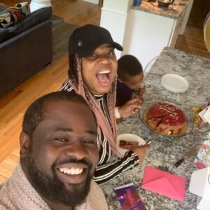 Katori Hall Instagram - Walkin’ into my 40s with the best hubby and babies and framily in the world!! I have no complaints in this life (well I hate racism, sexism, etc but I digress) #blessed #cupoverflow #managingabundance