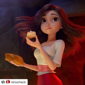 Katrin Heß Instagram - Hier ein kleiner Ausschnitt aus #rotschühchenunddiesiebenzwerge ! Ein schöner Film für die ganze Familie. Jetzt in den Kinos mit mir als Rotschühchen! @louisfreezy #cimematipp #werbung #myvoice