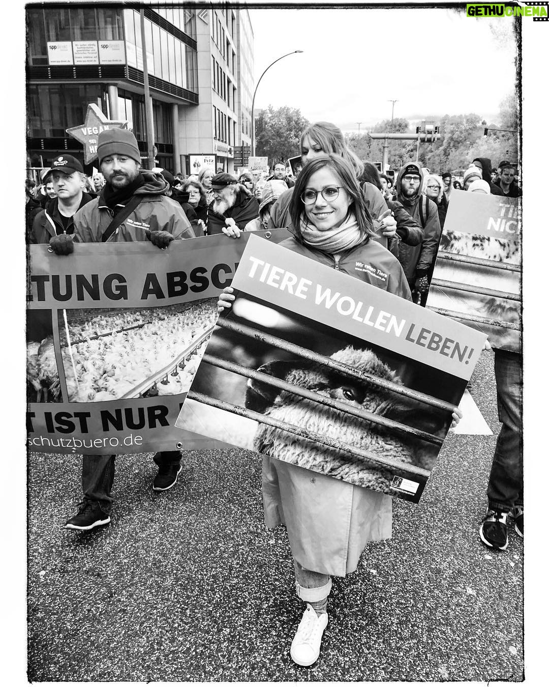 Katrin Heß - 4.4K Likes - Be a hero go vegan! 😊 Hand in Hand für Tierrechte durch die Hamburger Innenstadt! Danke an Alle, die dabei waren. Es war großartig. Knapp 3000 Leute waren dabei. Es hat so viel Spaß gemacht! #wirwerdenimmermehr #govegan #voiceforthevoiceless #tierliebe