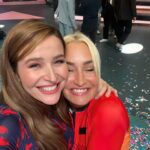 Katrin Bauerfeind Instagram - Whoopwhoop! Folge 5! WSMDS! Für alle, die gefragt haben, das Kleid ist von @proenzaschouler. @officiallyjokoturbo & Inge haben vielleicht die lustigste Fotoreihe in der Geschichte der Fotoreihe gemacht (kann massig nachreichen) und @sarahconnor und ich haben endlich die Show gewonnen! Herzlichen Glückwunsch, meine Liebe, nächste Woche wird Wahnsinn!💥 —————— @teenatuning @sarahsharonkarsten @prosieben @jokoundklaas