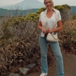 Katrina Bowden Instagram - Days in Hakone were relaxing and dreamy. Got lucky and saw Mt. Fuji clearly before the clouds rolled in. Such a beautiful mountain town filled with stunning sights and Onsen galore ✨highly recommend adding to your itinerary if you plan a trip to Japan✌🏼