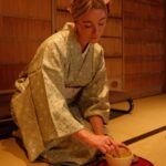 Katrina Bowden Instagram – Such a special experience in a historic Kyoto townhouse that is over 100 years old. Wearing kimono during a matcha tea ceremony followed by a lesson in calligraphy is something I will never forget ❤️🇯🇵 @orizuruya_kyoto