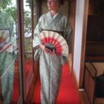 Katrina Bowden Instagram – Such a special experience in a historic Kyoto townhouse that is over 100 years old. Wearing kimono during a matcha tea ceremony followed by a lesson in calligraphy is something I will never forget ❤️🇯🇵 @orizuruya_kyoto