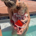 Katrina Scott Instagram – it was a strawberry summer 🫶🏼🍓 

anyone else trying to squeeze in the last few weeks of summer? with school back in session and our calendar filling up with afternoon activities, sports, playdates and holidays… I’m really not ready for pumpkins, spiced lattes, or Halloween. am I alone in this? I feel like summer just started and the weather is finally nice ♥️