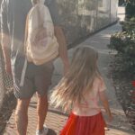 Katrina Scott Instagram - “Anyways, you can do it”… 🥹🦋 Ever since Isabelle was a baby, I have been sharing morning mantras with her. Lately, she’s been saying them unprompted on her way to school and it warms my heart. She also paraphrases and comes up with her own little sayings to help with the jitters before class begins. I hope her mantra gives you a little pep in your step today. If you’re feeling scared of the unknown or the outcome ahead… I want you to know that everything is going to work out for you— you know what’s best for your heart, your future, and your family. Trust yourself 🩷 Courage isn’t the absence of fear… it’s being a little scared, but doing it anyway because you know it’s right. “Anyways, you can do it” 🫶🏼- Isabelle