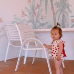 Katrina Scott Instagram – it was a strawberry summer 🫶🏼🍓 

anyone else trying to squeeze in the last few weeks of summer? with school back in session and our calendar filling up with afternoon activities, sports, playdates and holidays… I’m really not ready for pumpkins, spiced lattes, or Halloween. am I alone in this? I feel like summer just started and the weather is finally nice ♥️