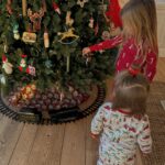 Katrina Scott Instagram - spent the day decorating and creating Christmas magic with the girls… it’s so special to see the wonder and sparkle in their eyes 🥹♥️🌲 I hope and pray this season brings you and your family peaceful days, cozy nights, warm love, and the most beautiful joy… the kind that fills up your heart and brings warmth to your soul. happy holidays xx
