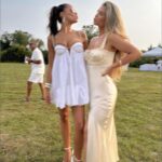 Katrina Scott Instagram - Celebrating love 🤍 Congratulations @oliviaculpo & @christianmccaffrey — You two are the sweetest and have the most generous and beautiful souls. It’s no wonder you found each other ♾️ Cheers to a lifetime of creating memories & love together 🥂