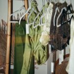 Katrina Scott Instagram - a desert night on film 🎞️ @ksl.thelabel I can’t wait for you to see and feel these chic fabrics in person 🤤 The desert night fabric is a Brazilian tricot dipped in gold shimmer— it’s the most beautiful bronze. The Adobe sunshine and agave green are buttery soft and so luxe. You’ll feel amazing in them ✨ Shop your favorite styles at KSLthelabel.com Made by women in LA 15% profits benefit the @babyquestgrants foundation 📸 @jasminemariefilms