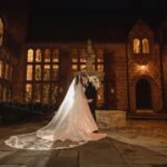 Katrina Weidman Instagram - Year 4 in the books ❤️ 🥳🍾🎉 #happynewyear #wedding #weddinganniversary #newyearseve #newyearswedding #newyearsevebride #justinalexander #justinalexanderbridal #customveil #handmadeveil #vintagelace