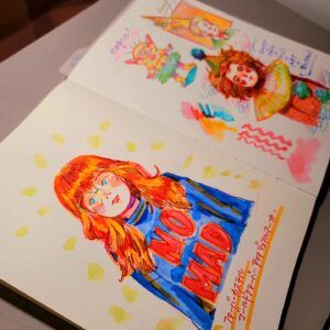 Katsura Hoshino Instagram - 色んな画材でMDノート厚口の試し書き

 #mdnotebook 
 #mdノート