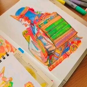 Katsura Hoshino Instagram - #copic
 #copicmarkers