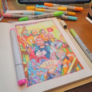 Katsura Hoshino Instagram - コピック祭り

 #copic
 #copicmarkers