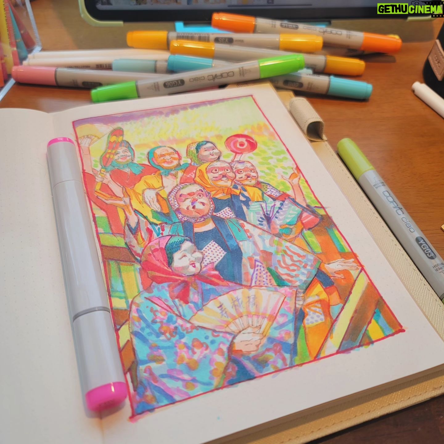 Katsura Hoshino - 3 Likes - コピック祭り
#copic
#copicmarkers
