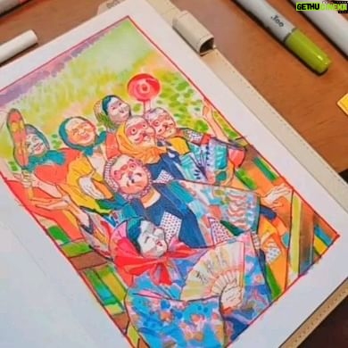 Katsura Hoshino - 3 Likes - コピックお絵描き
#コピック
#copic
#copicmarkers