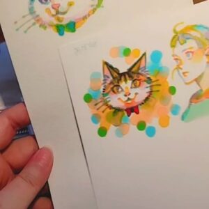 Katsura Hoshino Instagram - ちょろっと雑談⁡
⁡コピック中心のおはなし〜⁡
⁡⁡
⁡ #コピック⁡
⁡ #copic⁡
⁡ #copicpaper