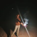 Katy Kung Instagram – Let sparks fly 🎆 
多謝咁多位 好盡力咁
幫我影低放煙花嘅相
🥰🥰🥰