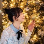 Katy Kung Instagram - Merry Christmas🎄 又是一個忙碌的聖誕 幸好來得及聖誕前 抽時間和聖誕樹留個影 許了個聖誕願望❤️ 你的聖誕願望又是什麼☺️