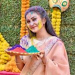 Kaushambi Chakraborty Instagram - শুভ দোল উৎসব🎨 ❤️