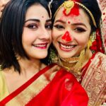 Kaushambi Chakraborty Instagram - BIYE BARI❤️💃
