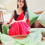 Kaushambi Chakraborty Instagram - শুভ বিজয়ার আন্তরিক প্রীতি ও শুভেচ্ছা জানাই সবাইকে...... 🙏❤️ আসছে বছর আবার হবে😇