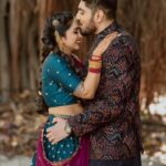 Kaustubha Mani Instagram - Trippin’ on you ❤️🧿 . . . . . Photography @storiesby.rg MUA @makeoverby_sowmyamanjunath Jewelry @velvetboxby Decor @sagasbysamagra