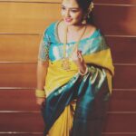 Kaustubha Mani Instagram – Remember to smile…
@sudarshansilksbangalore 
#artist #actress #makeup #smiles #perspective #smilethroughthepain #model #sareelove #ethnicwear #positivevibes #instapic #surreal