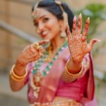 Kaustubha Mani Instagram - Everybody has an addiction, mine just happens to be you @sidhanth_satish 🧿❤️🧿 . . . . . Photography @storiesby.rg MUA @makeoverby_sowmyamanjunath Decor @sagasbysamagra Jewelry @velvetboxby