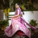 Kaustubha Mani Instagram - She is some magic, some chaos and a bit of poetry... #artist #actress #blessed #beautiful #color #dressup #elegance #ethnicwear #fashion #glam #goodvibes #glow #happy #instagood #instapic #instagram #instadaily #jewelry #keepgoing #love #makeup #ootd #picoftheday #photography #rediscover #style #shine #trending . . . . . MUA @makeupmagic_sowmyagowda Hair @hair_by_tejaswinigowda 📸 @pkstudiophotography Outfit @label_adhvaya Jewellery @velvetboxby