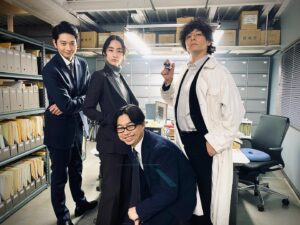 Kavka Shishido Instagram - . . 遅くなりました！ . . 警部補ダイマジン 無事に完走致しました . 皆さま楽しんで頂けましたでしょうかー . . 私は基本この４人での撮影がメイン . ストーリーとは相反して 和気藹々と 和やかに 迅速に進んでいく撮影 . 撮影の合間にお話しすることも楽しく 充実した時間でした . . これにて賀来さくらとはお別れです . . 有難うございました！ . . #警部補ダイマジン @daimajinex . #三池崇史 . #生田斗真 #向井理 #土屋太鳳 #浜野謙太 #シシドカフカ