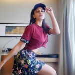 Kavya Keeran Instagram - Silent Chaos 💙 . . . . #igfashion #styleinspo #viraloftheday #gorviral #floral #explore #liptint #lips #igdaily @instagram #fyp #kavyakeeran