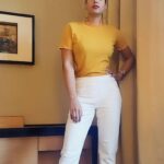 Kavya Keeran Instagram - Destiny says 'Everything happens for a reason.... Live it & learn from it" 😇🤟 . . . . #instafeed #denimstyle #yellow #starlight #dhiredhire #casualstyle #viraltrend #opps #viraloftheday #igviral #celebrityshala @instagram #kavyakeeran