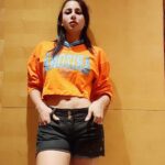 Kavya Keeran Instagram - Smtimes u don’t need medicines... u just need the best vibes 😎🤗 . . . . #foryou #explorar #glamlove #explorepage #ig #croptop #hotpants #trending #zenzone #orange #serenity #goldenohour #instagood #beingme @instagram #kavyakeeran