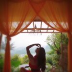 Kavya Keeran Instagram - Do not always walk on the bridge, there is also a world under the bridge. @magichillsbali 🤩 Happy labours day 😇 . . . . #foryou #bali #nature #sky #sunset #clouds #ig #peace #balivibes #natureview #explorepage #bamboohouse #trend #trendingaudio #zenzone #serenity #sunkissed #goldenhour #instagood #beingme @instagram #kavyakeeran